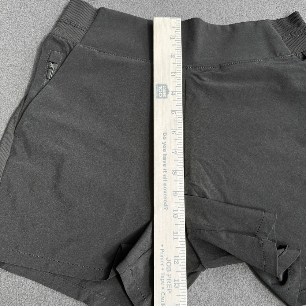 Athleta Brooklyn 4" Shorts Womens 4 Black Stretch Active Hiking Workout Active - Picture 4 of 9